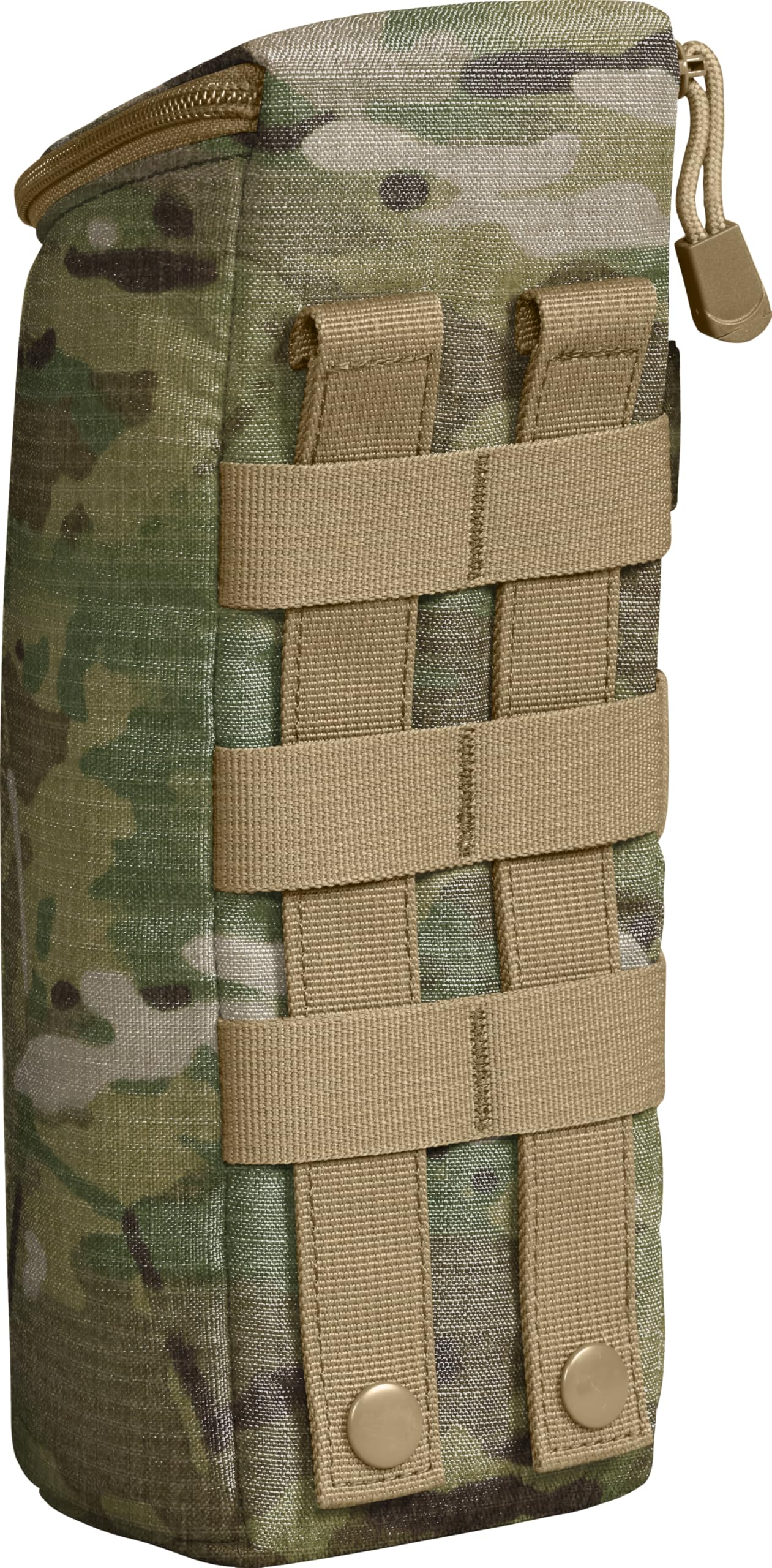CamelBak Max Gear Tactical Bottle Pouch interior insulation close-up demonstrating thermal protection benefit