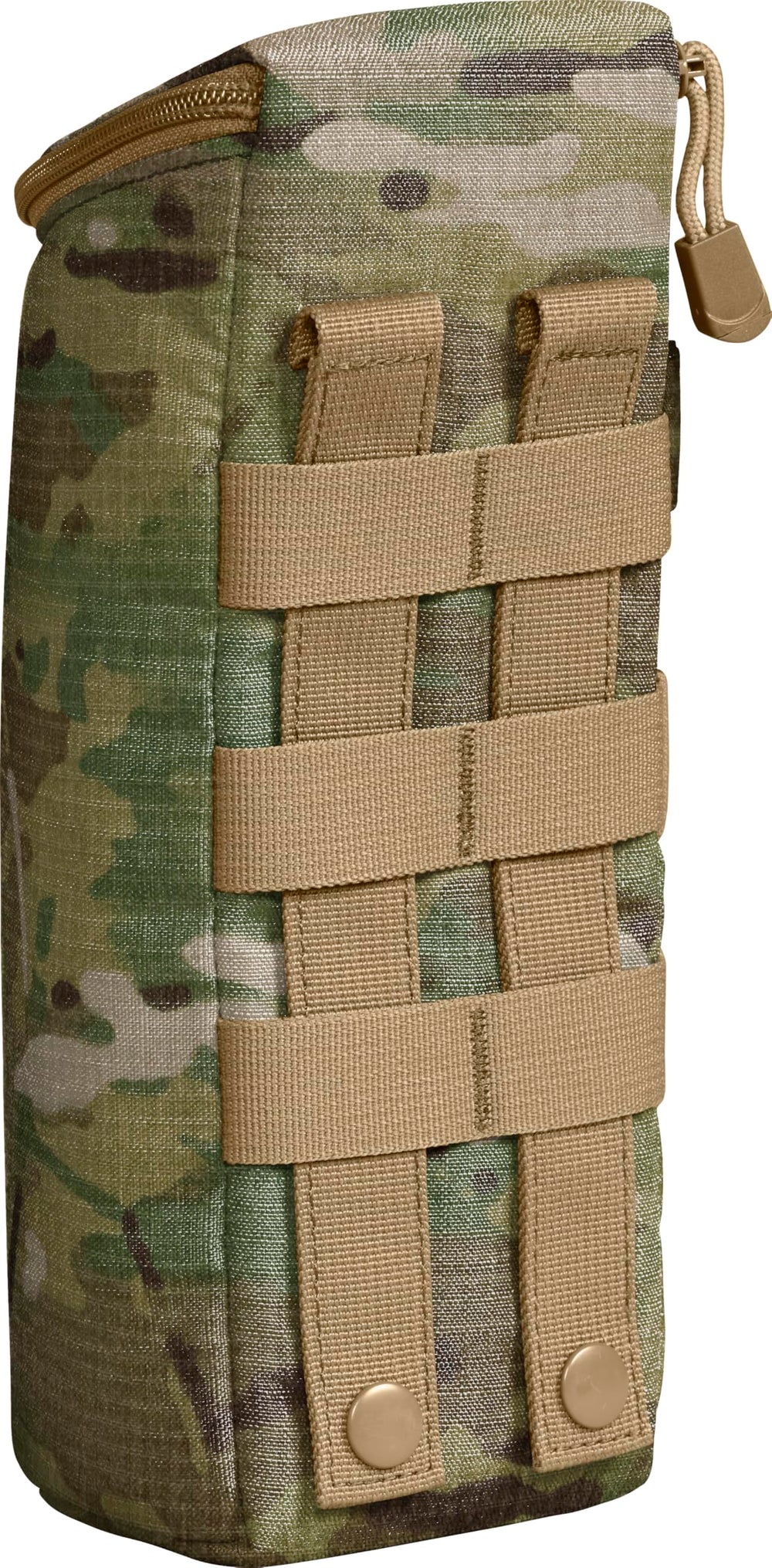 CamelBak Max Gear Tactical Bottle Pouch interior insulation close-up demonstrating thermal protection benefit