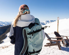 CamelBak powderhound 12 back panel and straps demonstrating comfortable fit and support