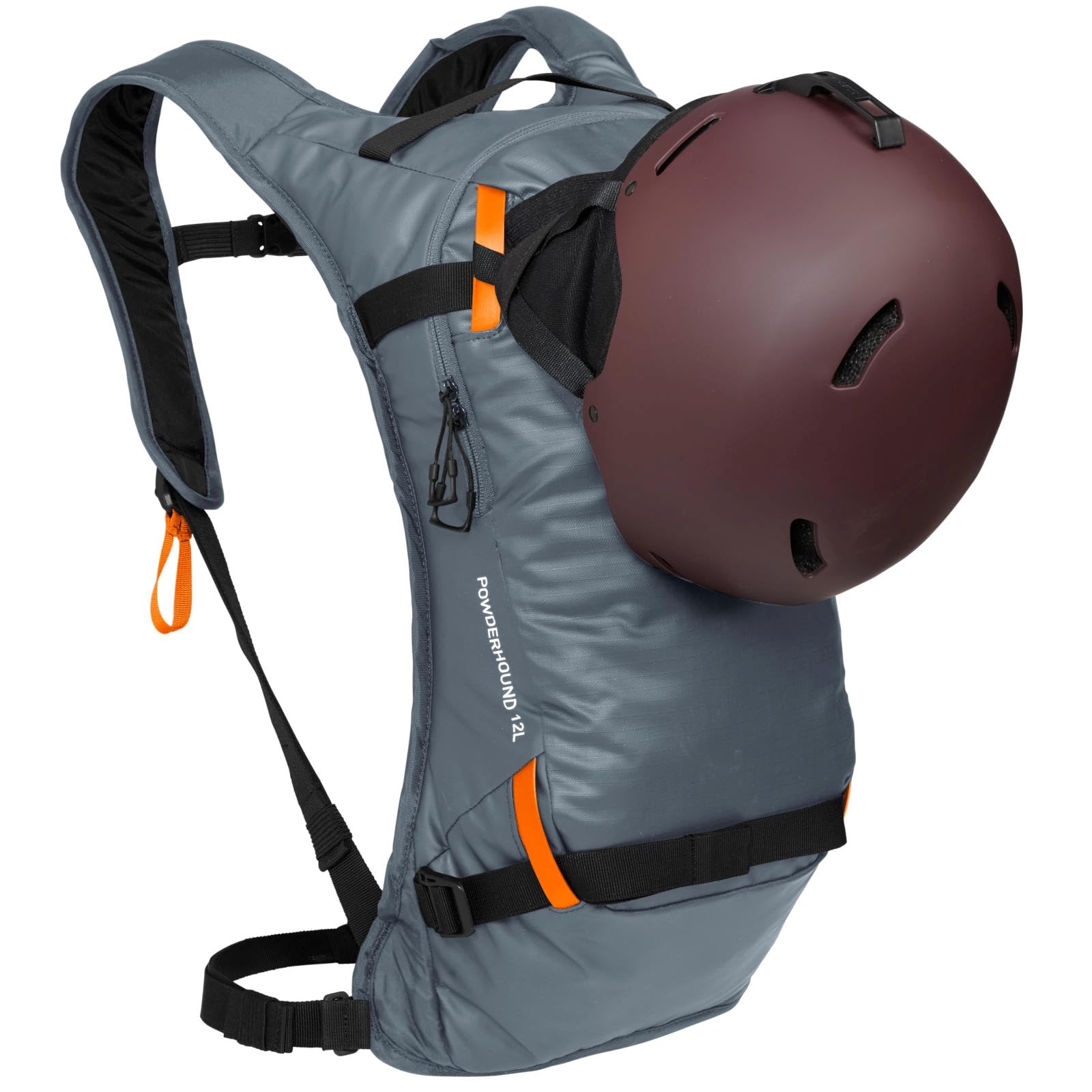 CamelBak powderhound 12 removable stability belt detail for secure fit over rough terrain