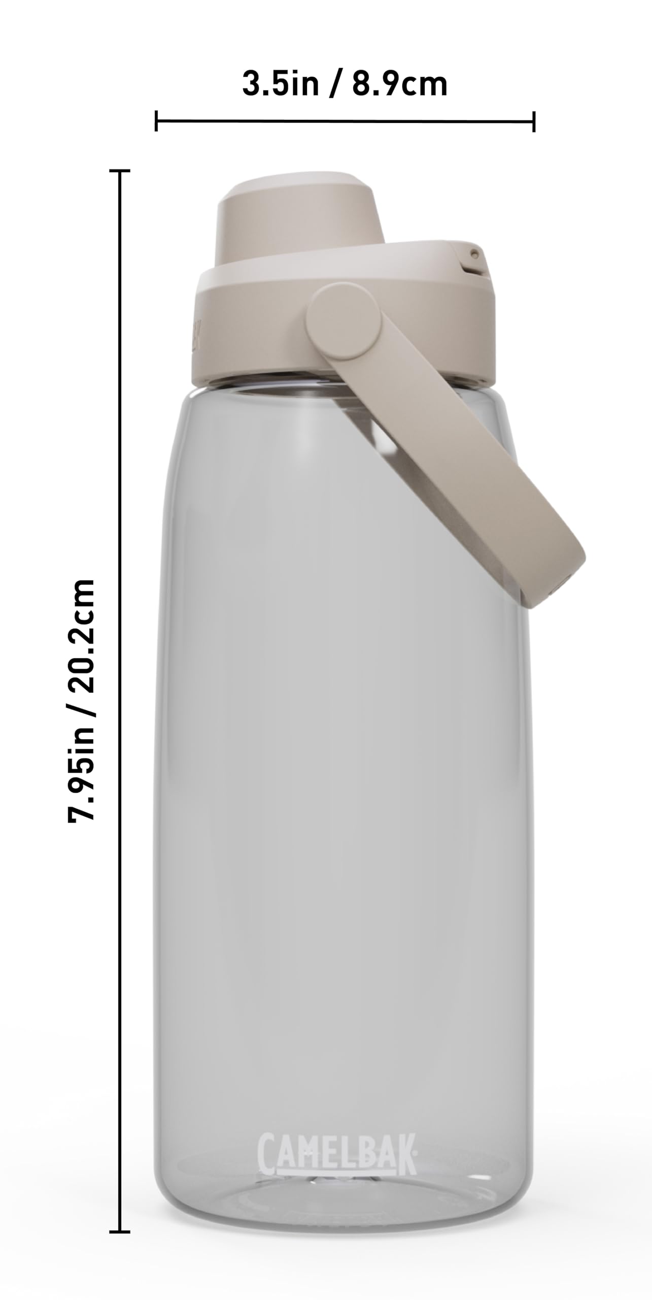CamelBak Thrive Chug inside dishwasher conveys simple cleanup and hygienic maintenance benefit