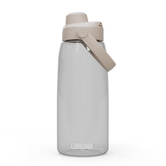 CamelBak Thrive Chug front view clear bottle shows capacity and streamlined shape for quick hydration