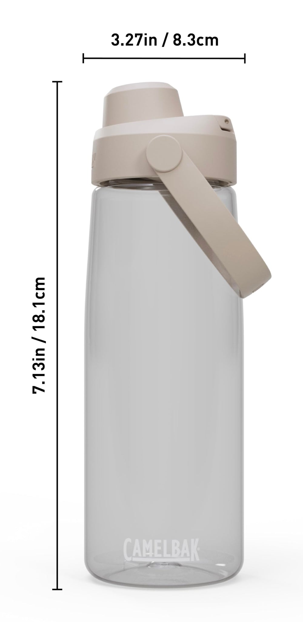 CamelBak Thrive integrated handle shot for easy carrying on the go