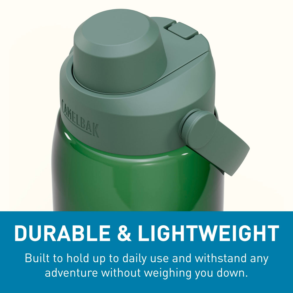 CamelBak Thrive held in hand to show true 32oz scale and portability