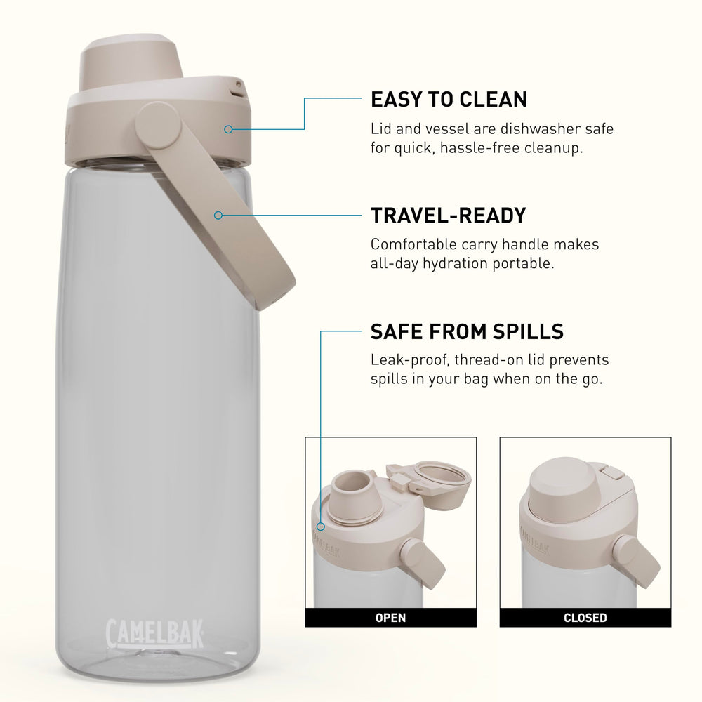 CamelBak Thrive soft chug spout detail for fast comfortable sipping