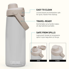 CamelBak Thrive soft chug spout detail for fast comfortable sipping