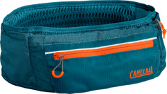 CamelBak Ultra front view in corsair teal showing slim profile and stability benefit