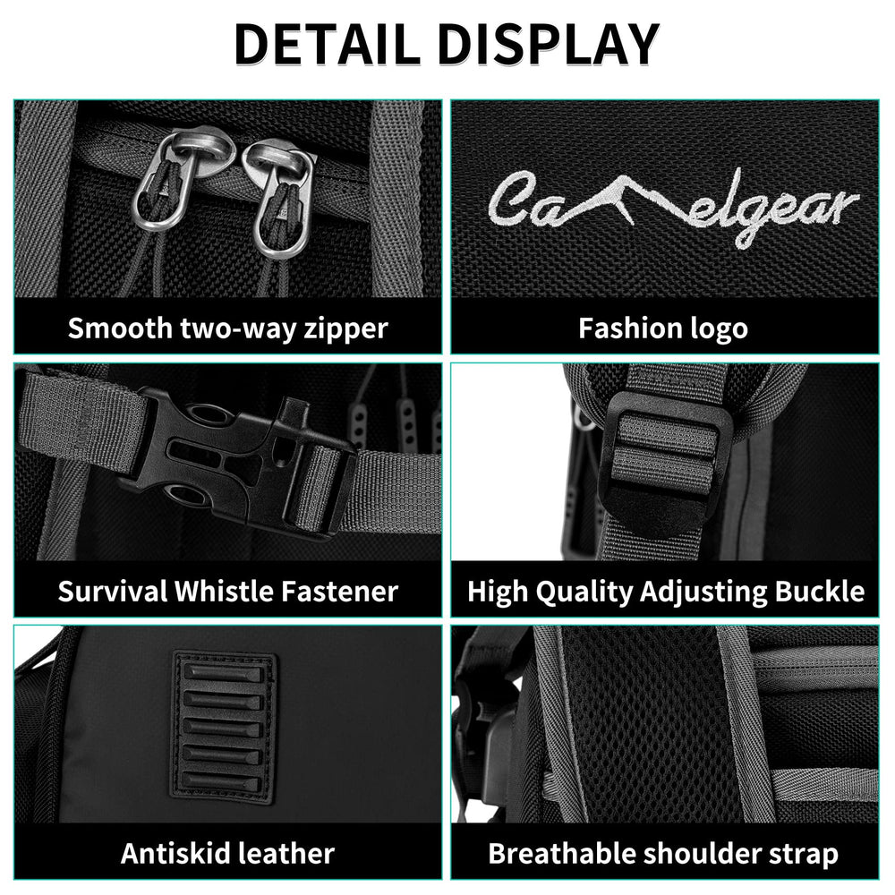 CAMELGEAR lifestyle scene carrying bag from car to ski lodge effortlessly