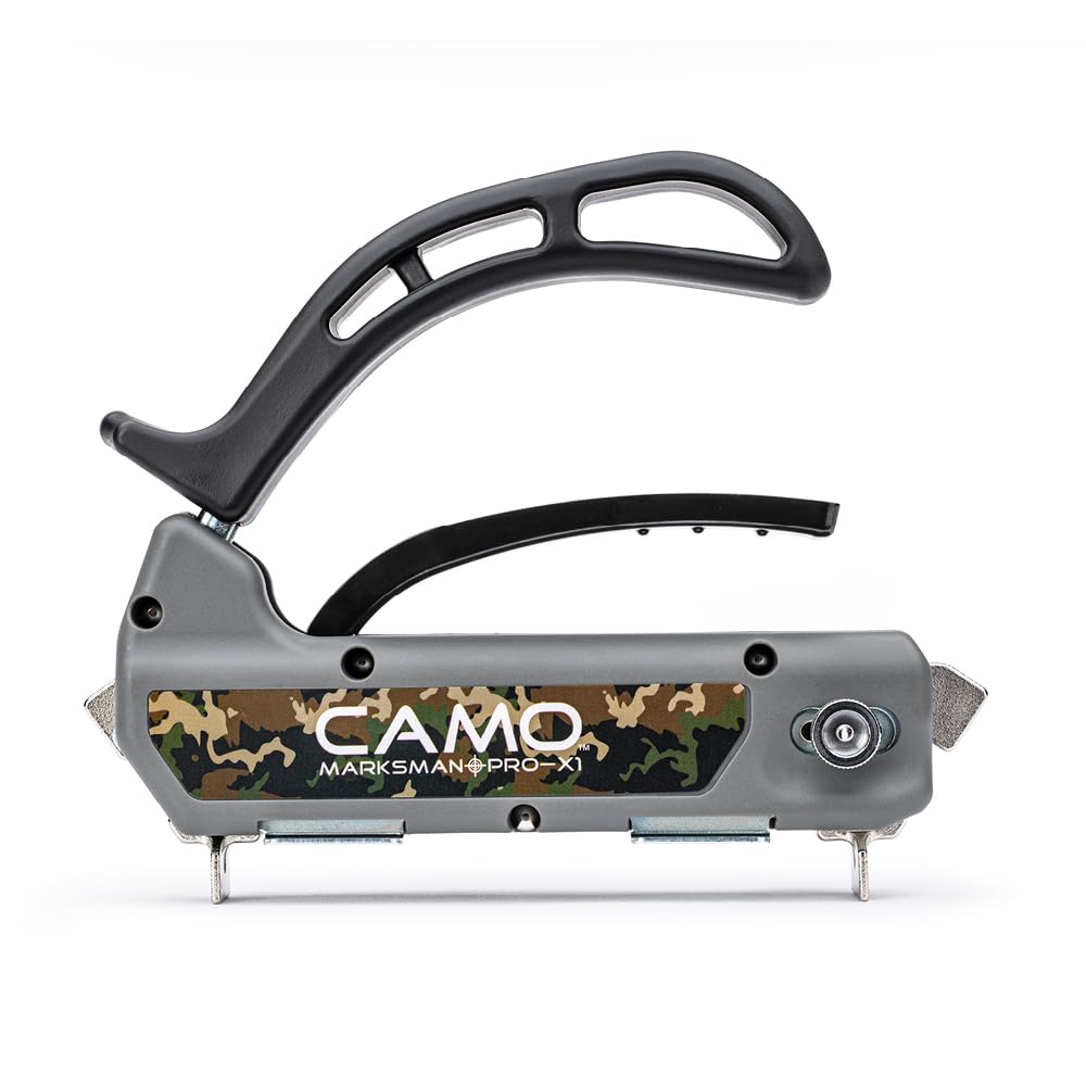 CAMO MARKSMAN Pro-X1 front view showing compact alignment aid for faster installs