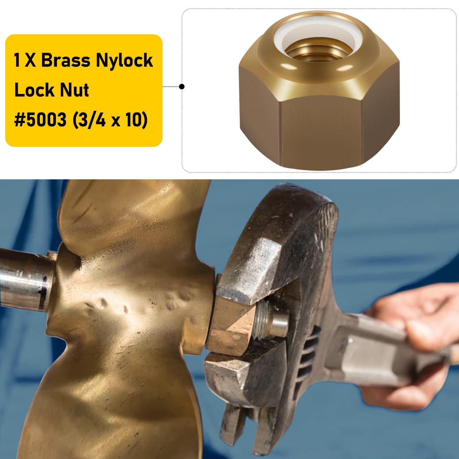 Camoo brass key detail demonstrating tight fit and torque transfer