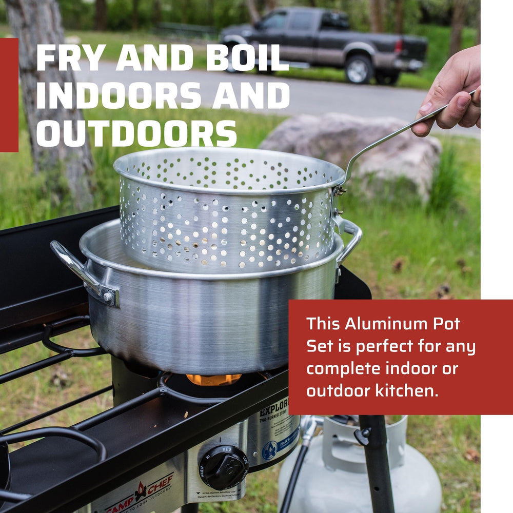 Camp Chef close-up of lid fit and rim for secure heat retention benefit