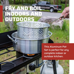 Camp Chef close-up of lid fit and rim for secure heat retention benefit