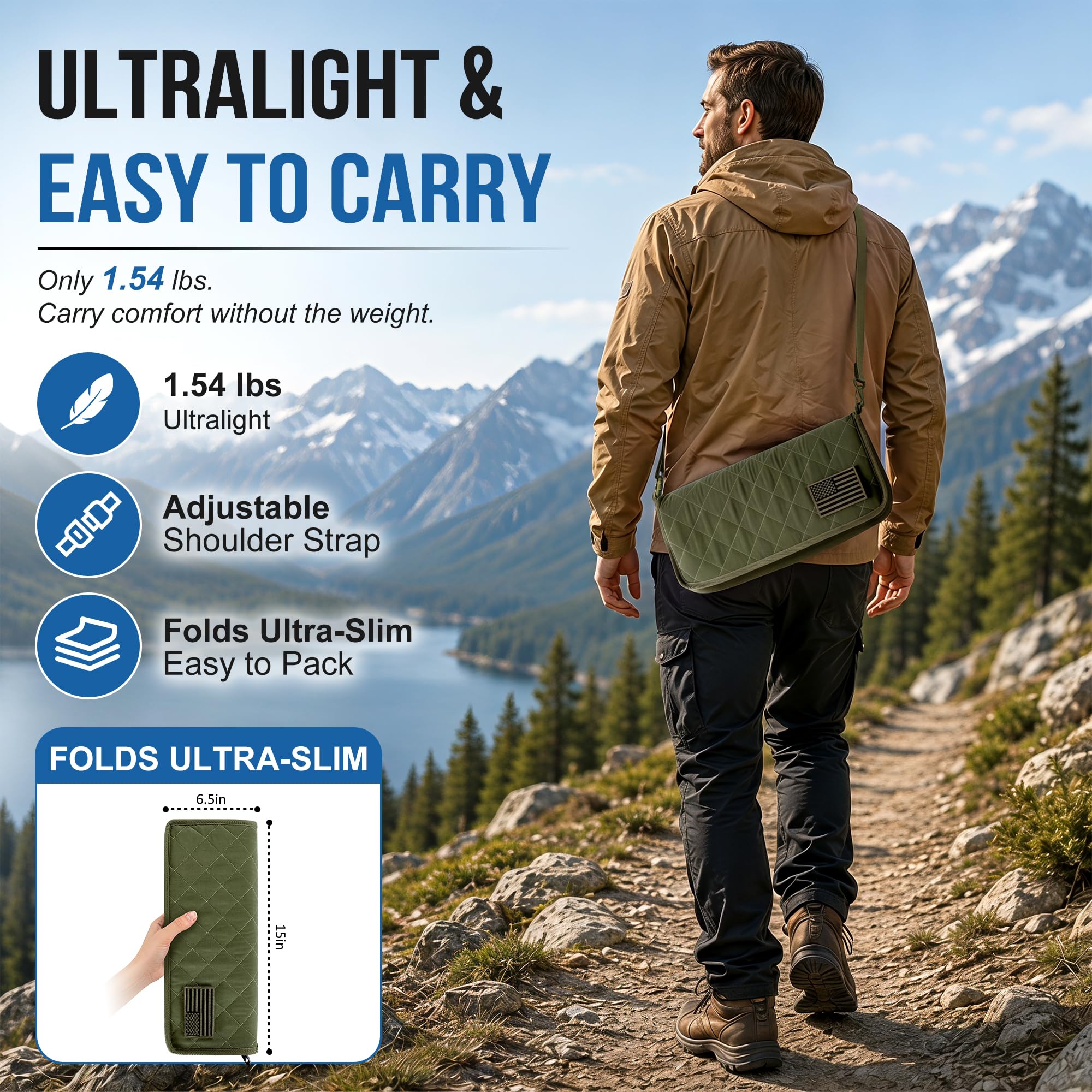 Camplist fabric and frame detail showing reinforced construction and durability