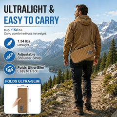 Camplist side pocket close-up holding phone and keys for organized small-item storage