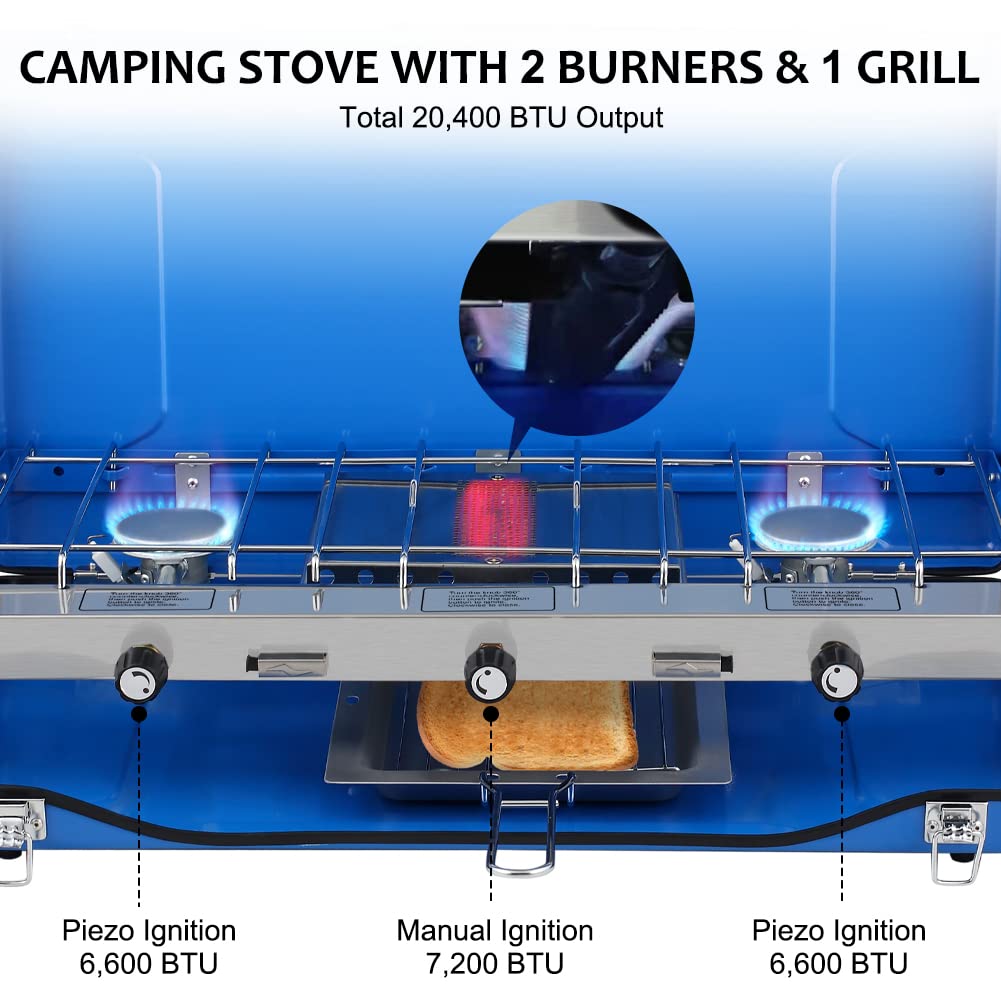 Camplux folded profile demonstrating compact storage benefit