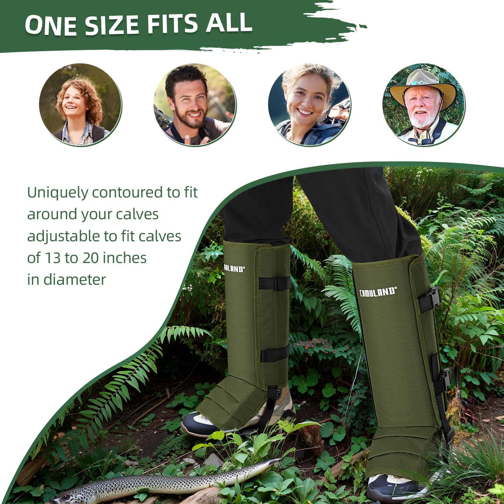 CAMULAND underfoot buckle and external hooks ensuring stable fit