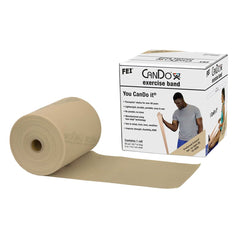 CanDo band roll packaging showing dispenser box and easy cutting convenience