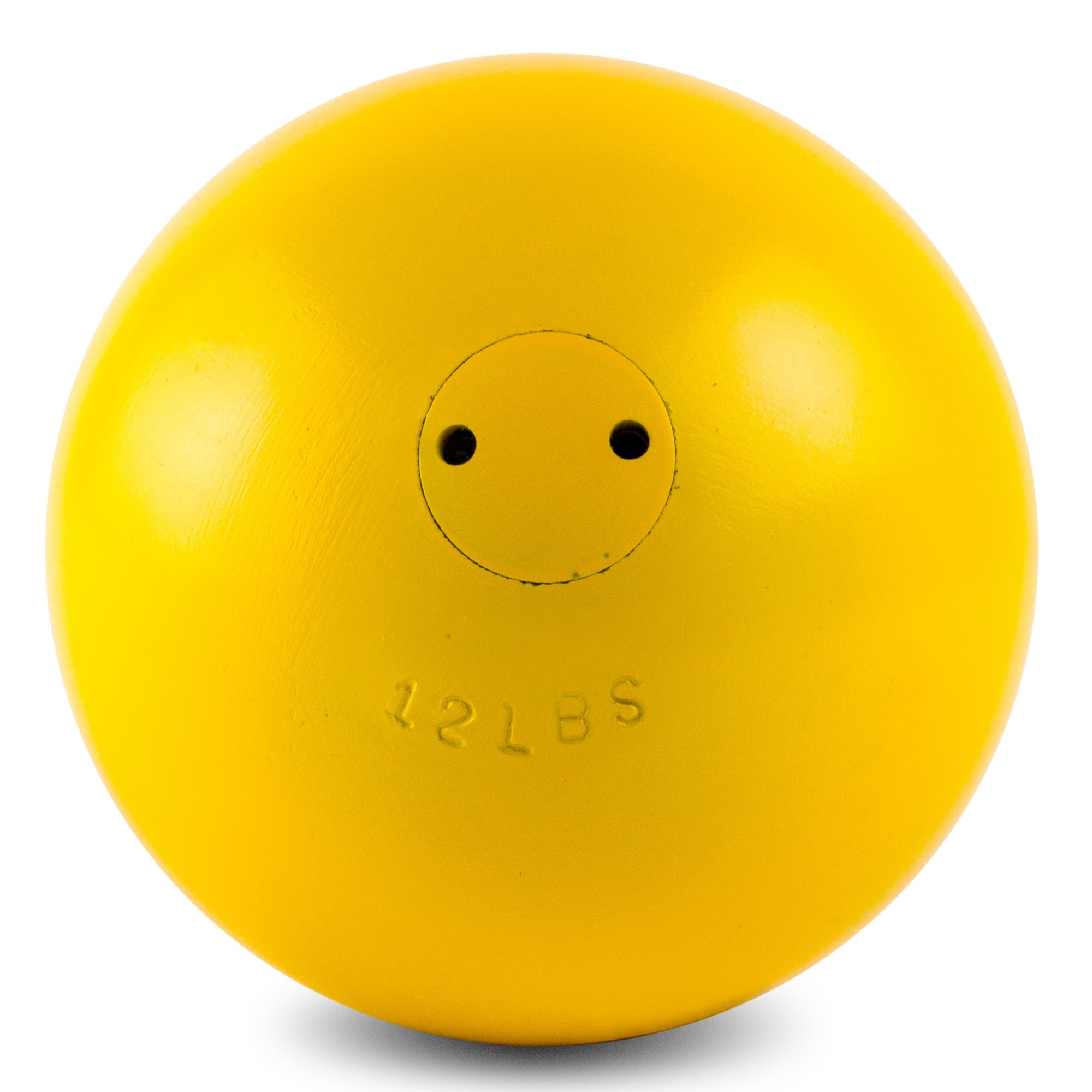 Cannon Sports close-up of shot put surface and grip highlighting comfort and durable build
