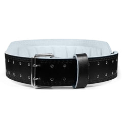 CAP Barbell front view of leather belt showing full 4-inch width and durable build
