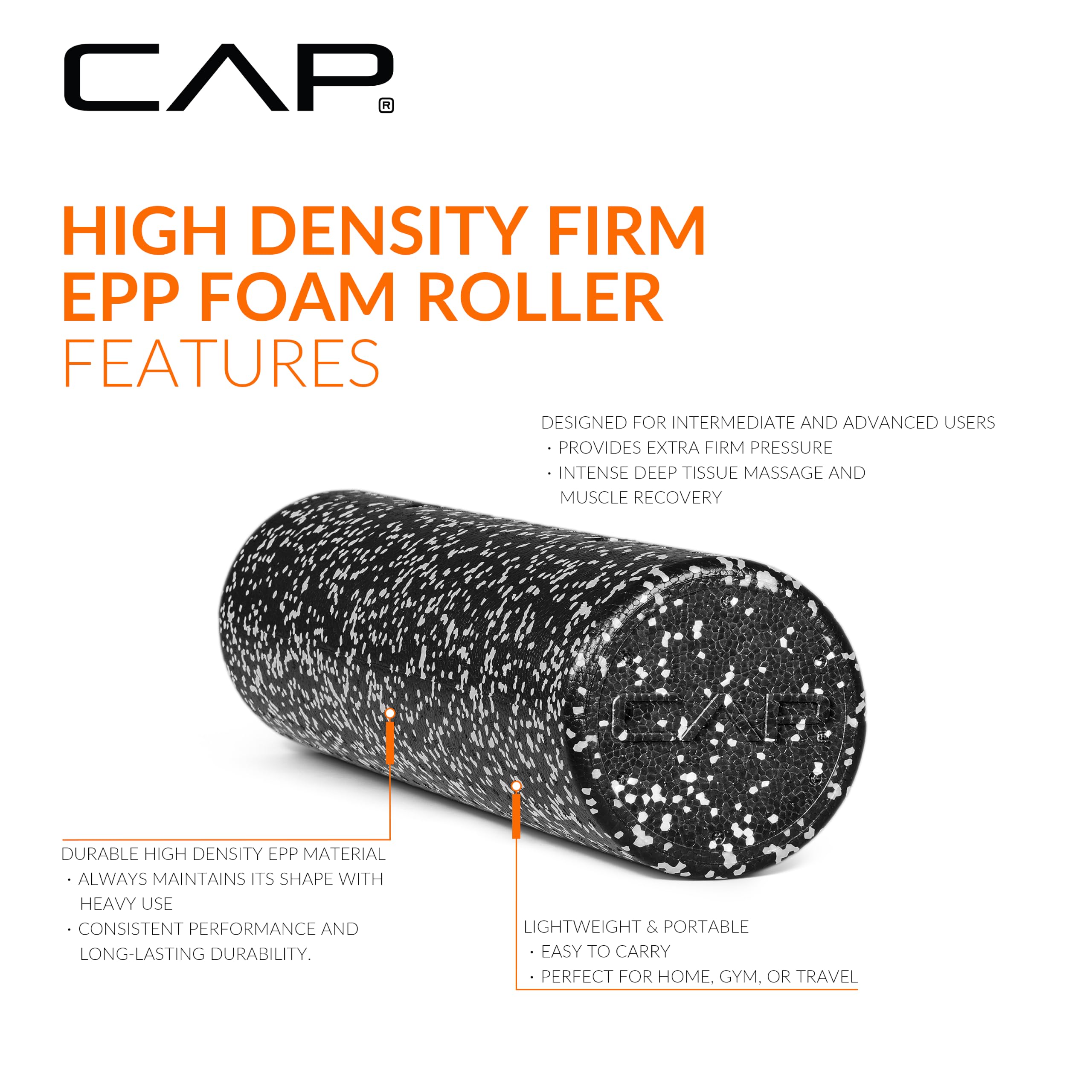 CAP macro texture close-up of high-density foam for consistent pressure