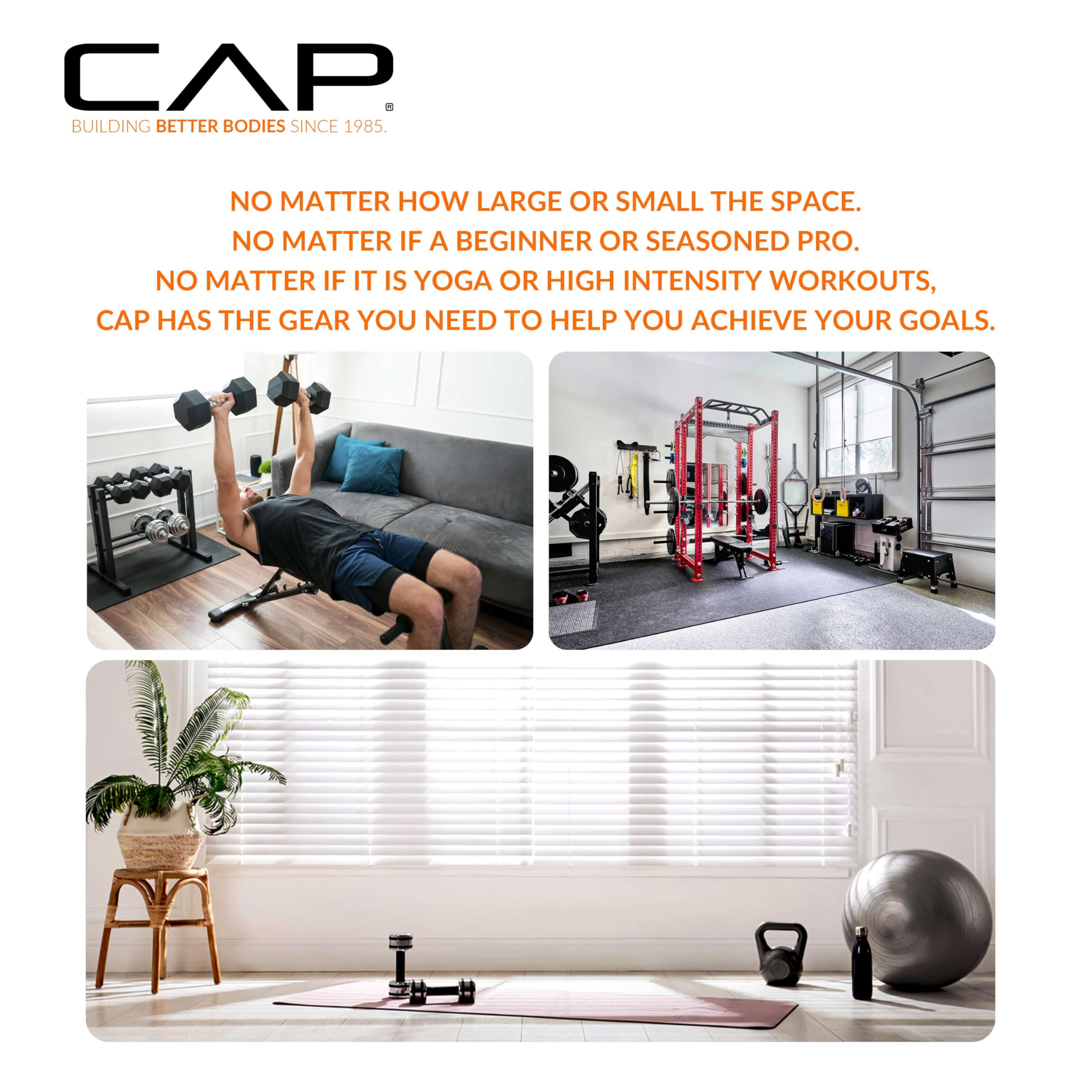 CAP label showing NBR foam and wipe-clean, mold-resistant care benefit