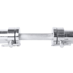 CAP Barbell dumbbell handle in use during biceps curl demonstrating rotating sleeves reducing wrist strain