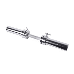CAP Barbell close-up of medium-depth diamond knurling for secure grip benefit