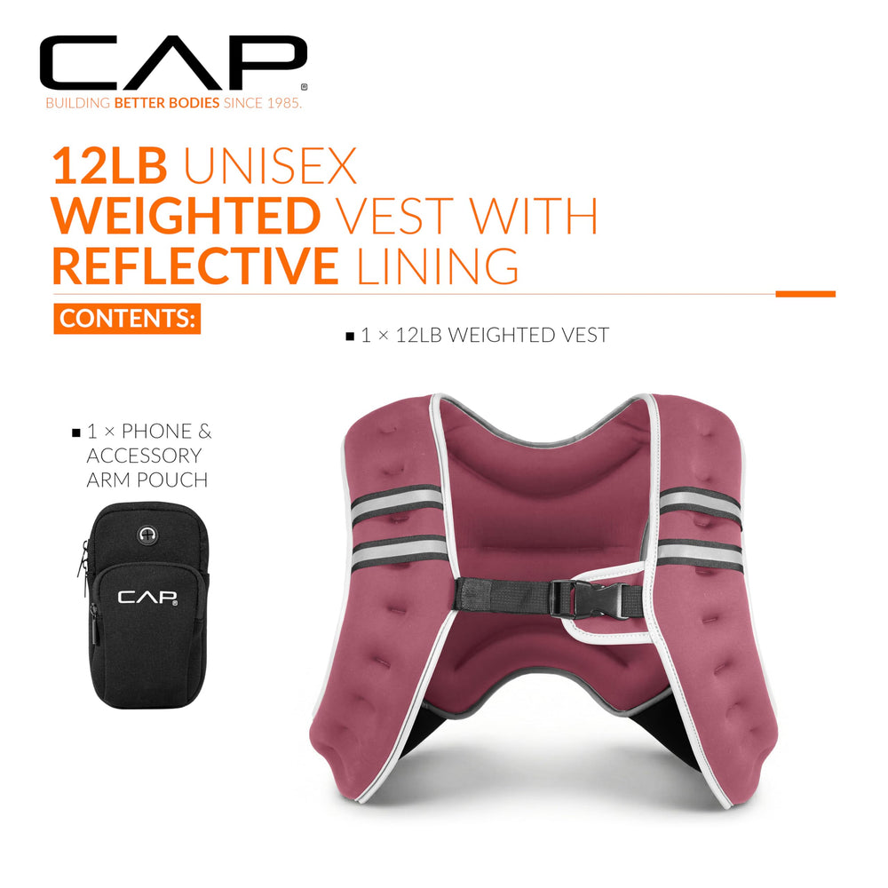 CAP vest rear view highlighting mesh pocket for keys and storage