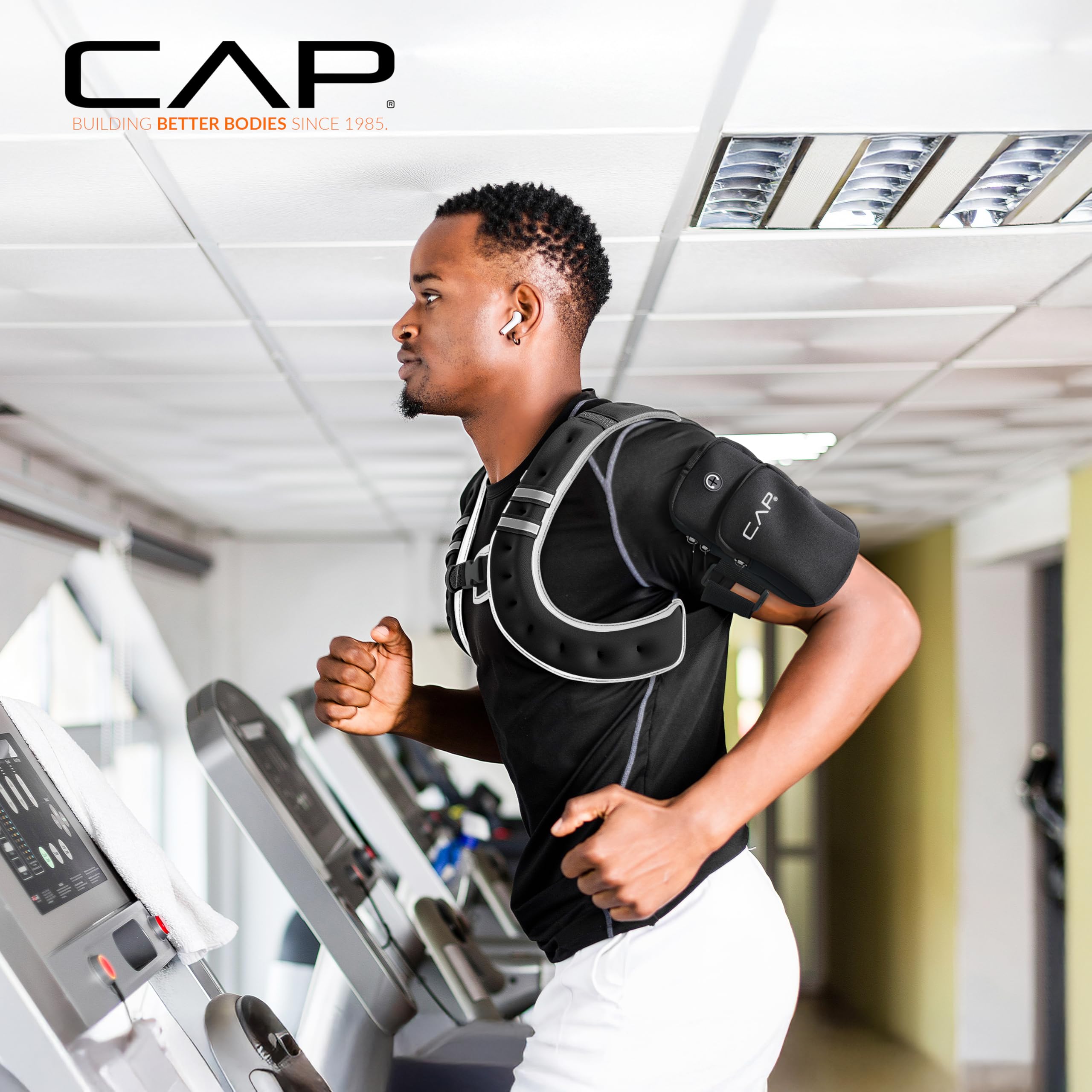 CAP vest fabric texture and reinforced stitching for long-lasting use