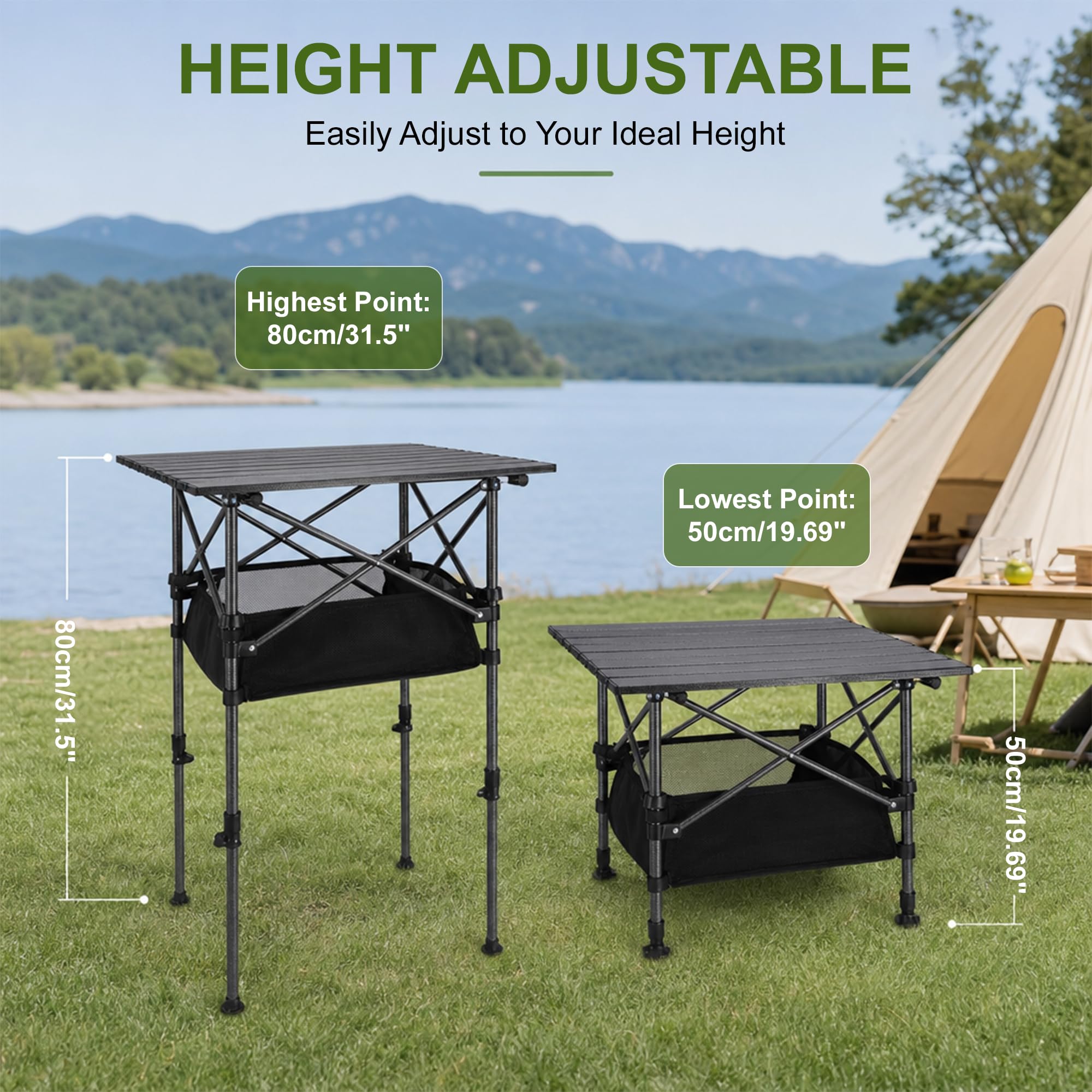 CAPASTEC under-table storage pocket storing utensils and small gear