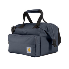 Carhartt front view of cooler showing sturdy shape and organized storage benefit