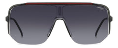 Carrera 1060/S temple close-up with visible hinge and brand detail offering durable fit