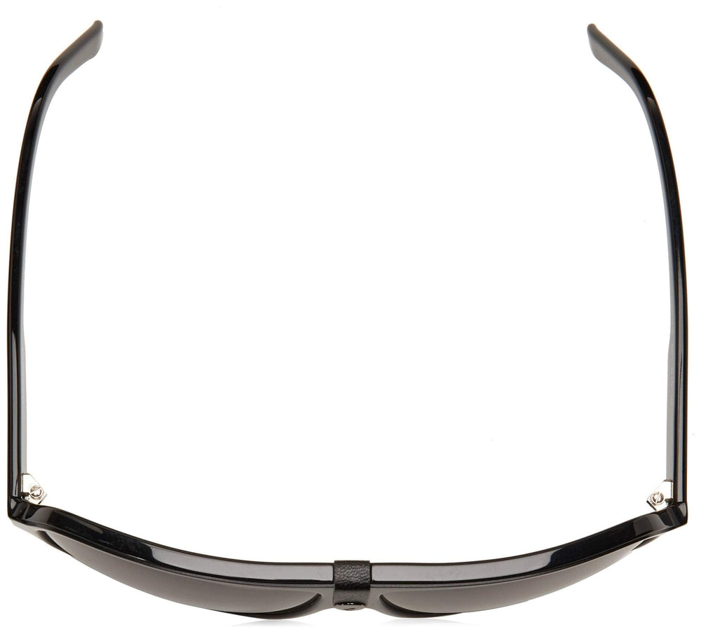 Carrera temple stripe detail emphasizing style accents and durable acetate construction