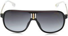 Carrera CA1007/S double bridge close-up with 'C' monogram for signature style
