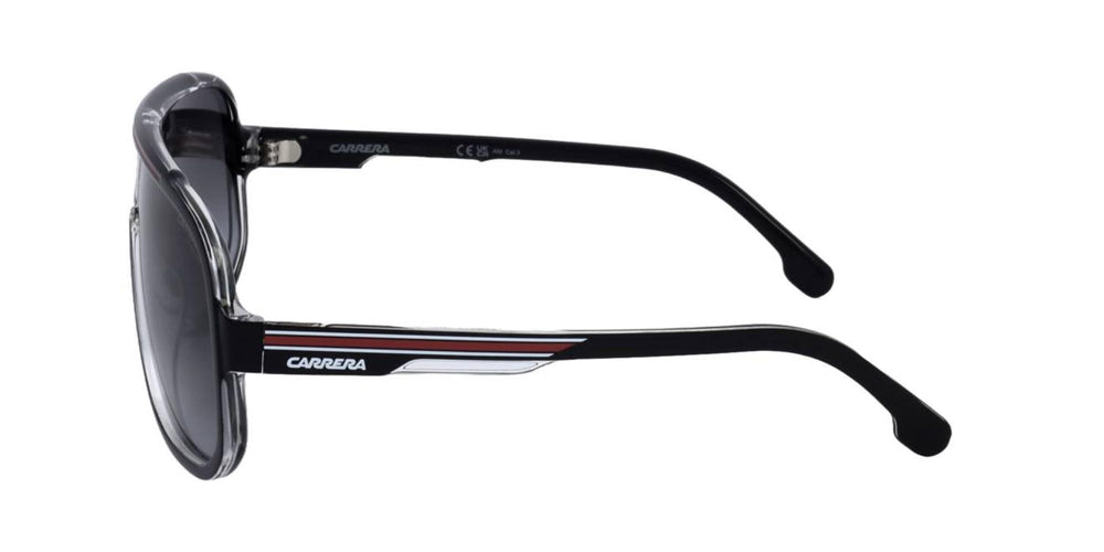Carrera sunglasses worn outdoors demonstrating comfortable fit and sun coverage