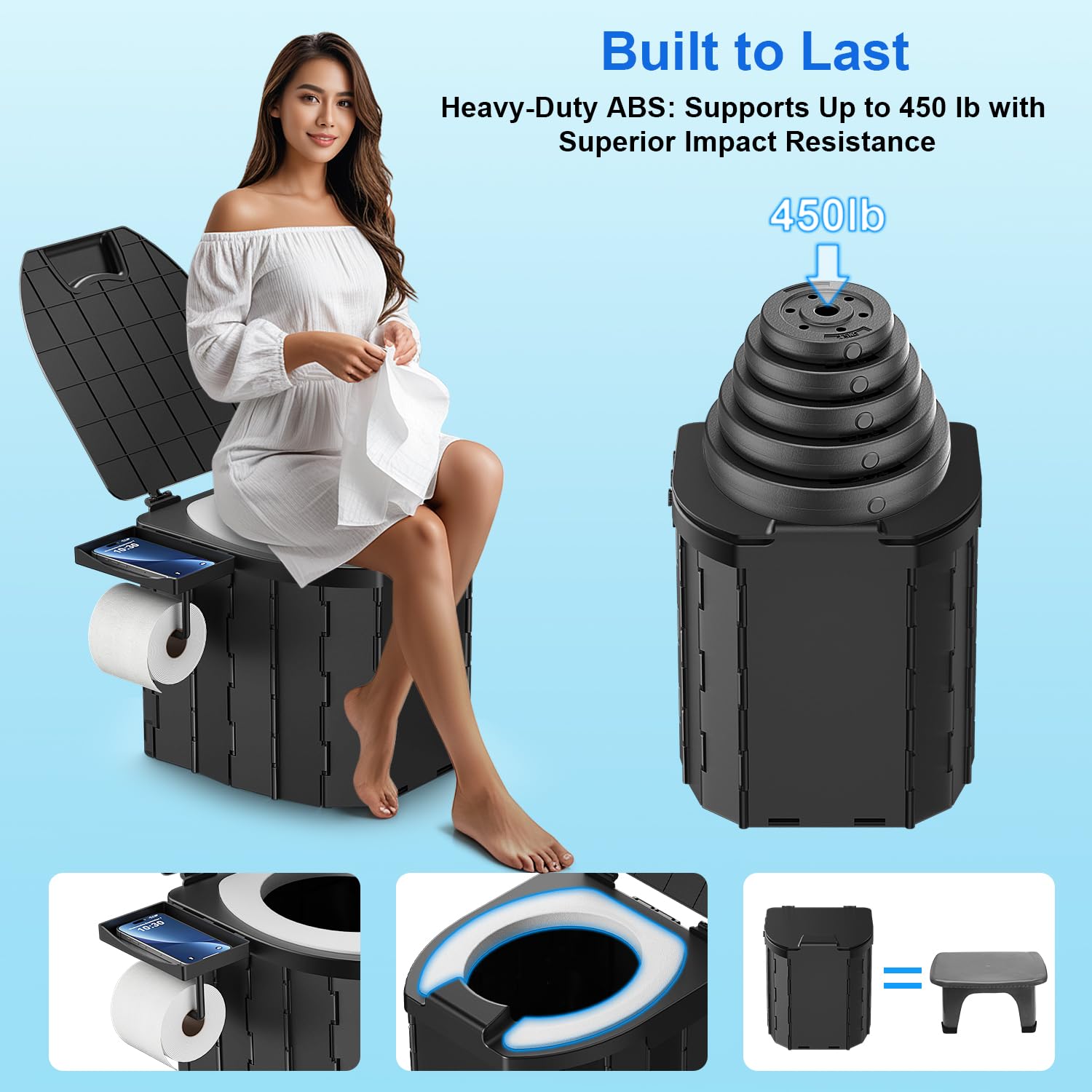 Carry360 close-up of splash guard design to reduce spills and mess