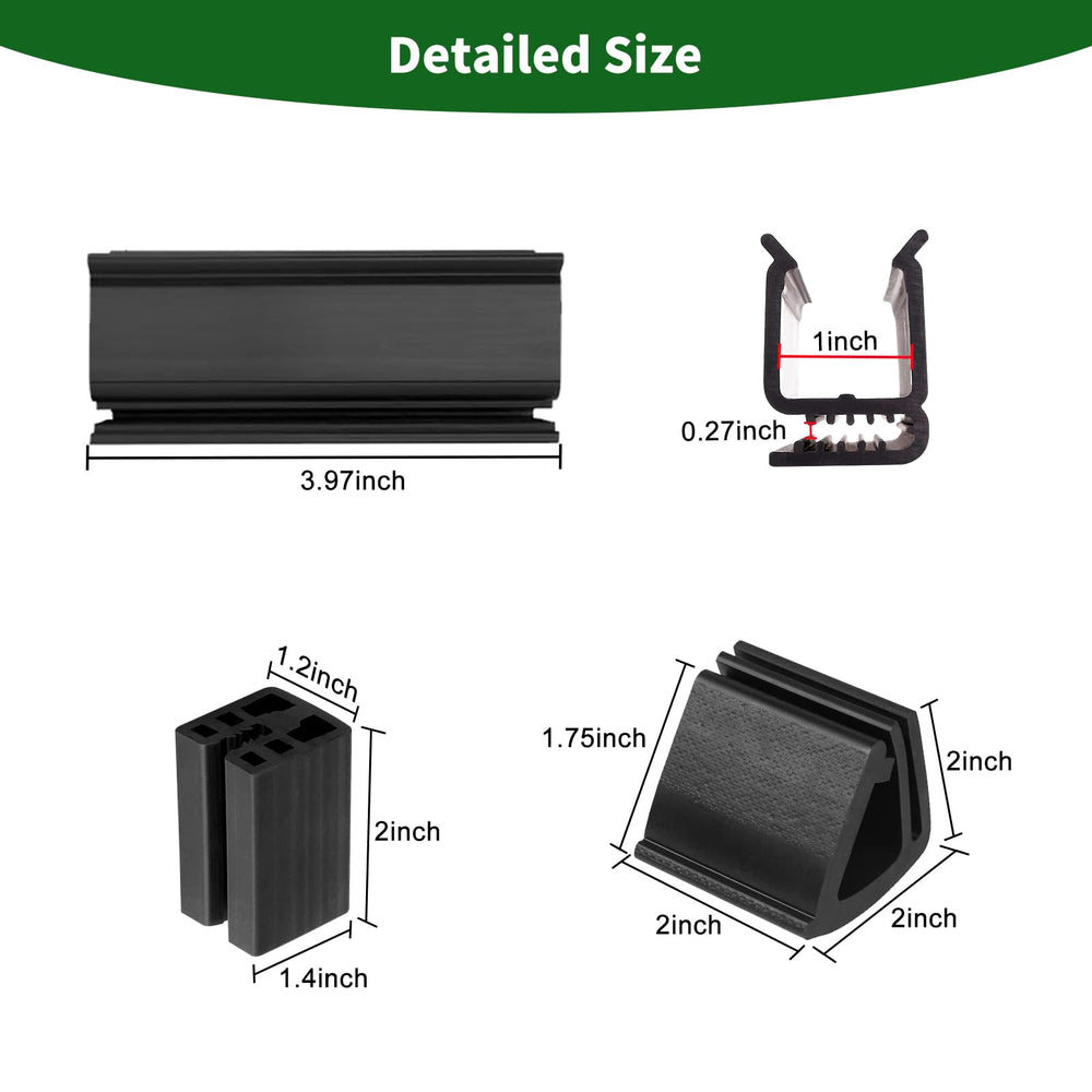 Cartalia rubber bumper pad texture reducing vibration and wear