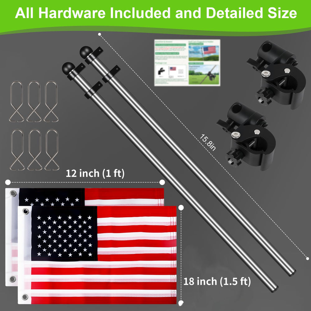 Cartalia pole beside ruler showing pole length and scale for correct fit