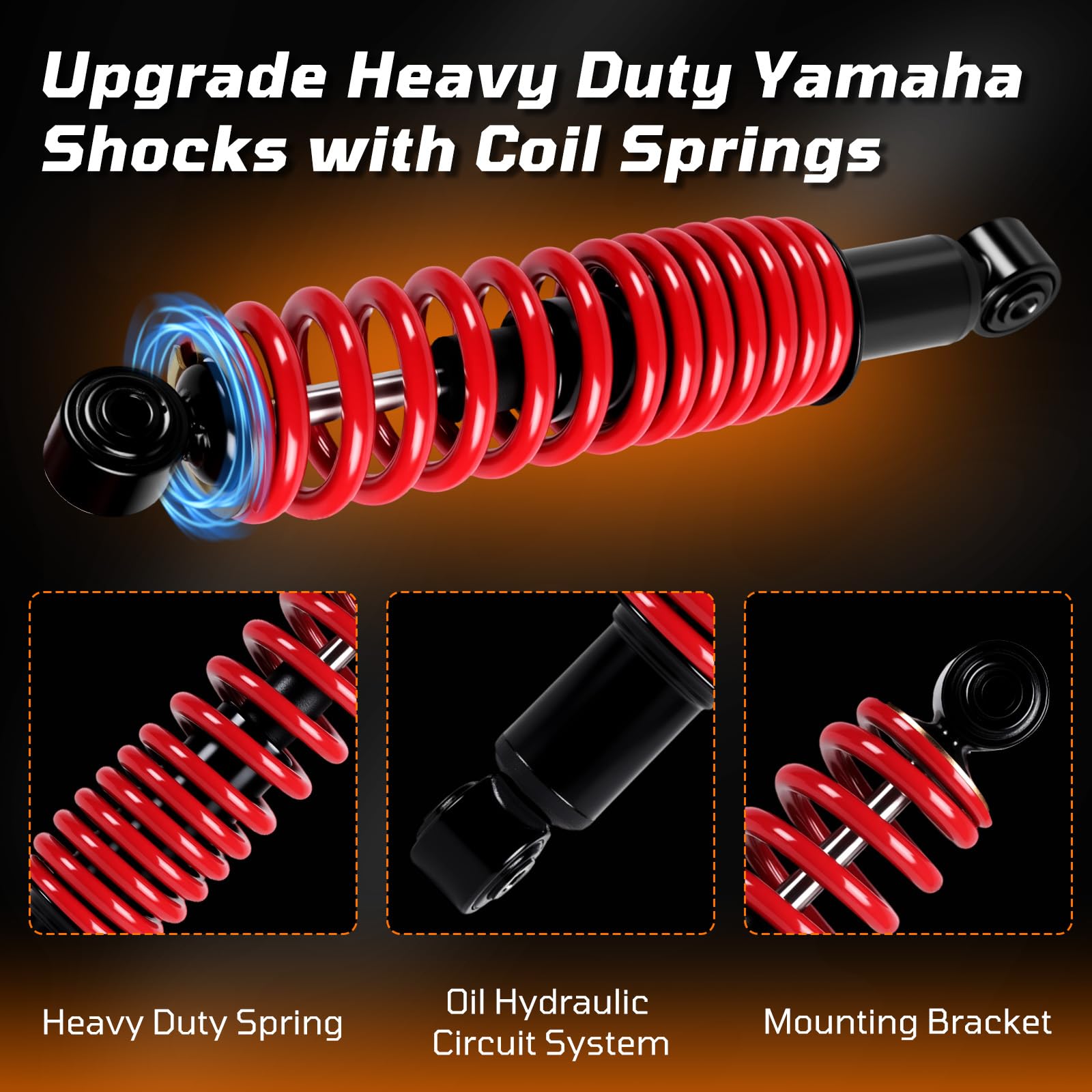 Cartalia shocks stacked in packaging ready for quick bolt-on replacement installation
