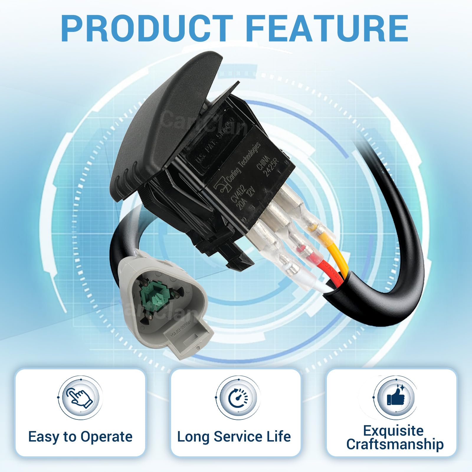 CartClan switch installed in Yamaha dashboard restoring directional control benefit