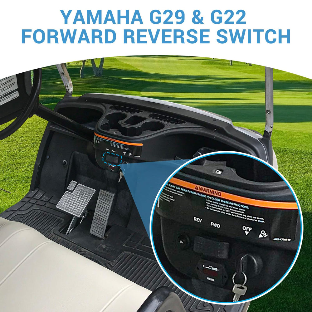 CartClan forward reverse switch side profile showing compact design and easy fit