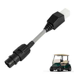 CartClan front connector close-up showing secure fit and quick hookup