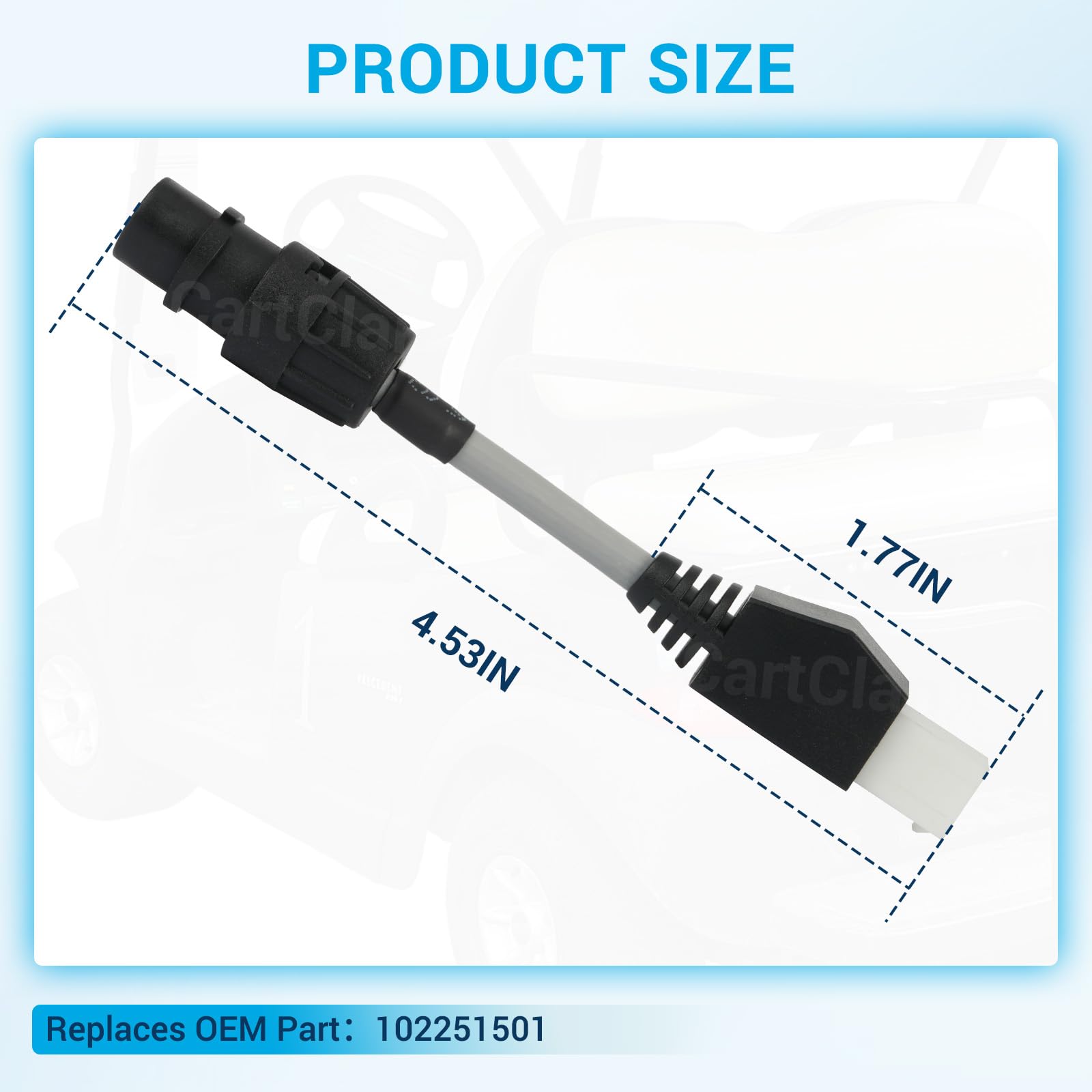 CartClan packaged adapter ready for shipment with OEM-style fit