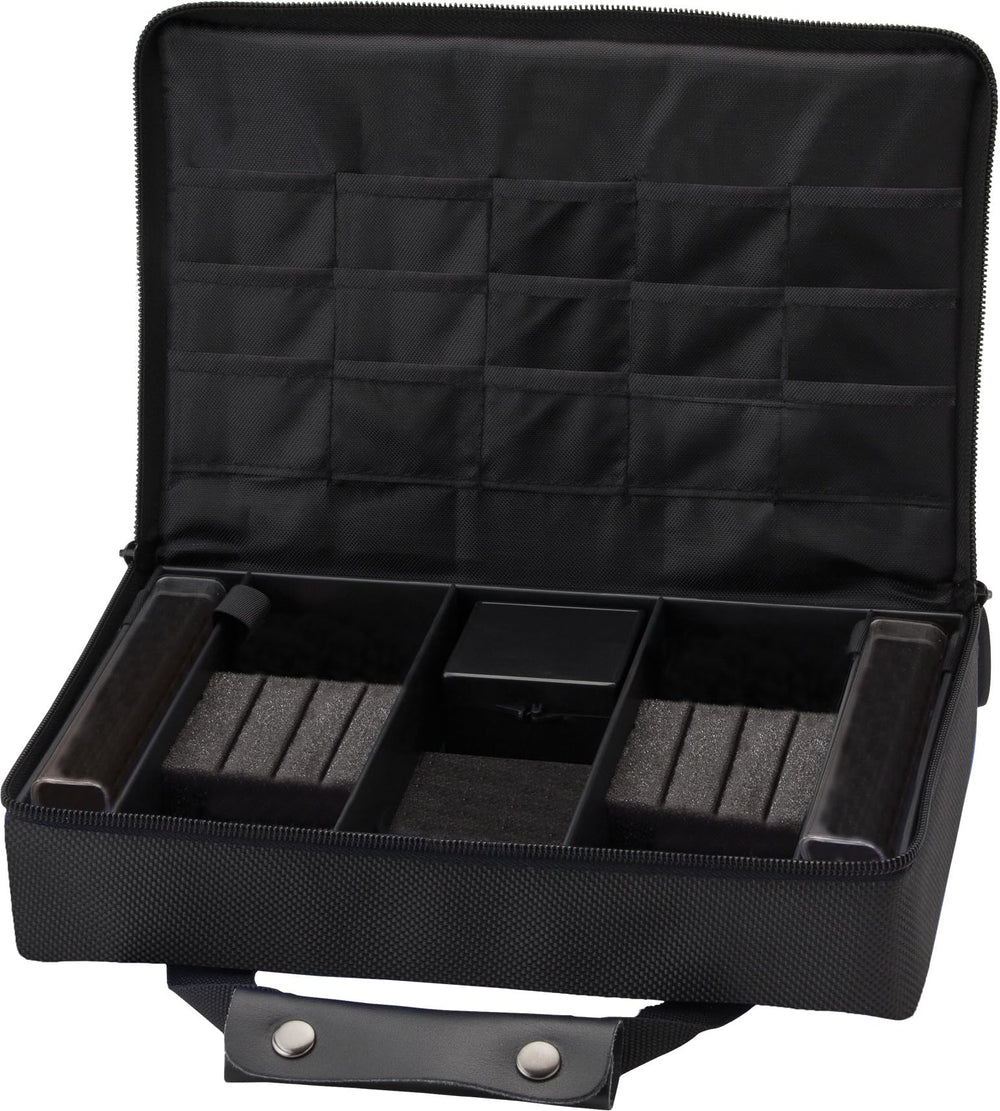 Casemaster with darts installed demonstrating secure fit for steel and soft tips