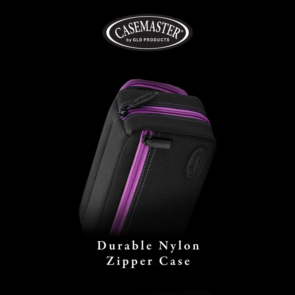 Casemaster Plazma Pro exterior quick-access zip pocket showing accessible storage for small items