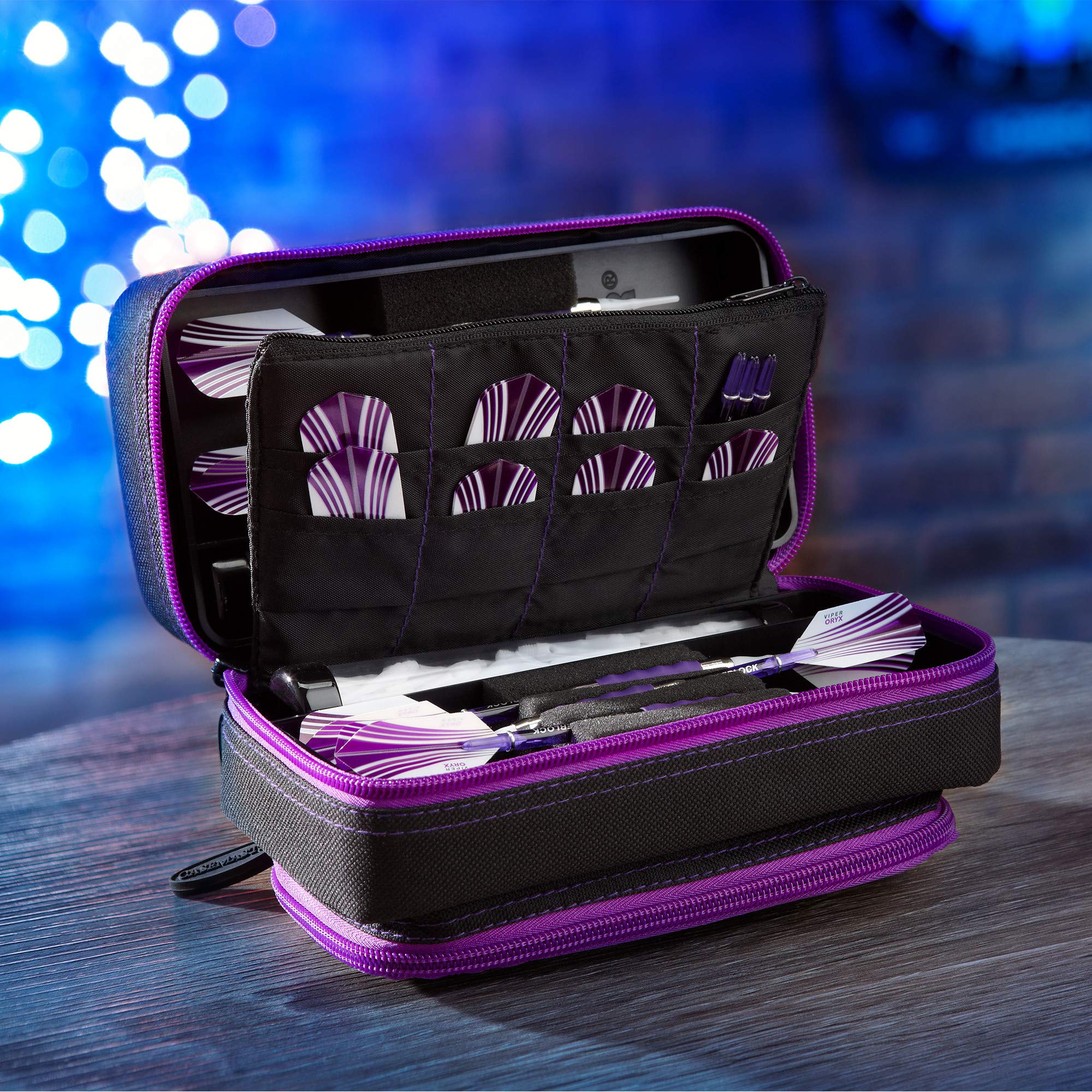 Casemaster Plazma Pro carried in a hand at a venue showing portability and rugged design