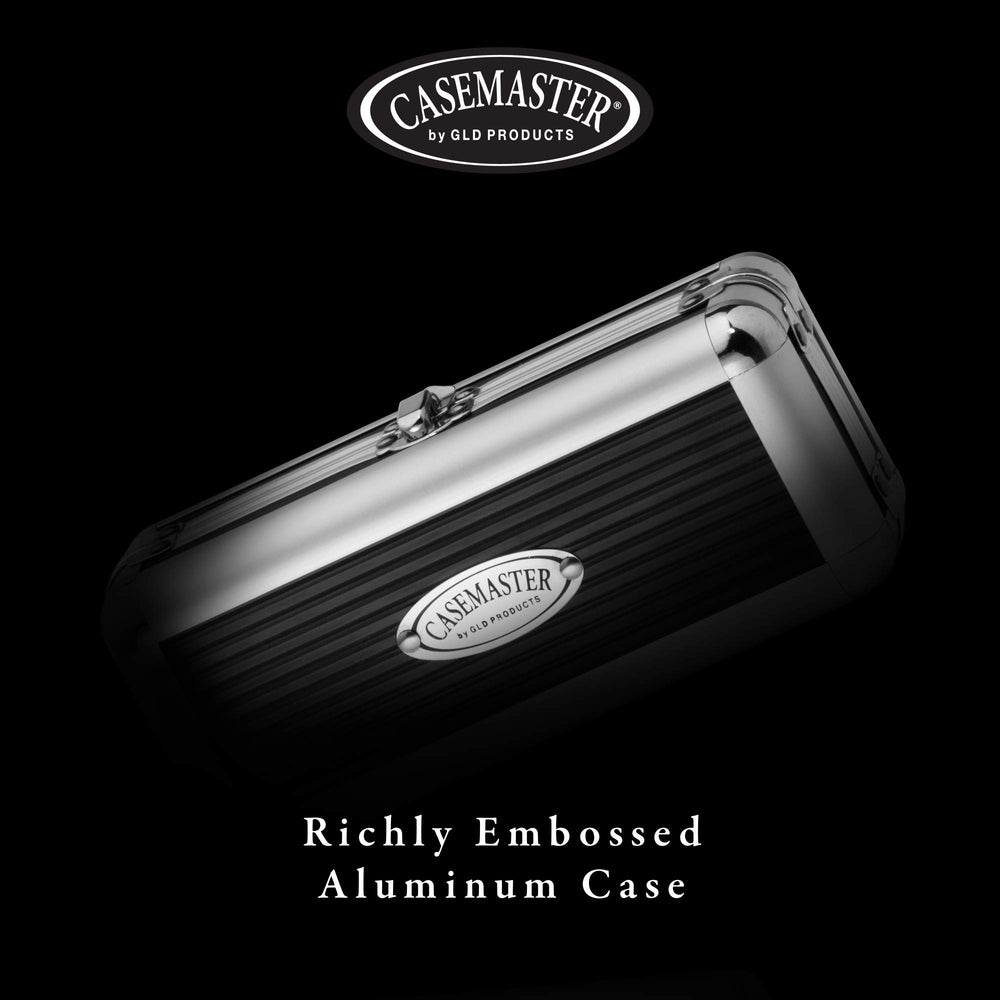 Casemaster aluminum texture and edge protecting contents with lightweight strength