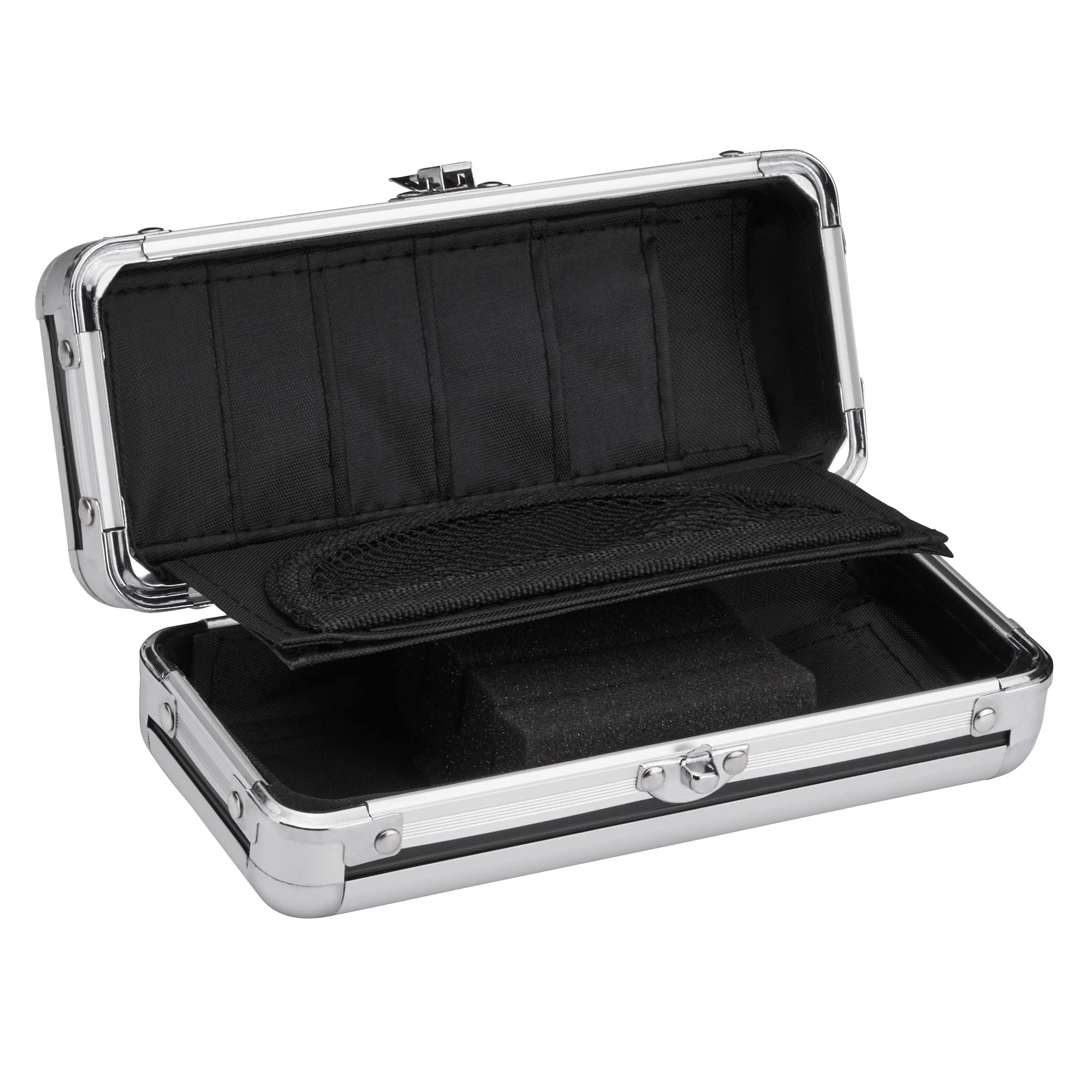 Casemaster mini sleeves storing extra shafts and tools neatly for convenience
