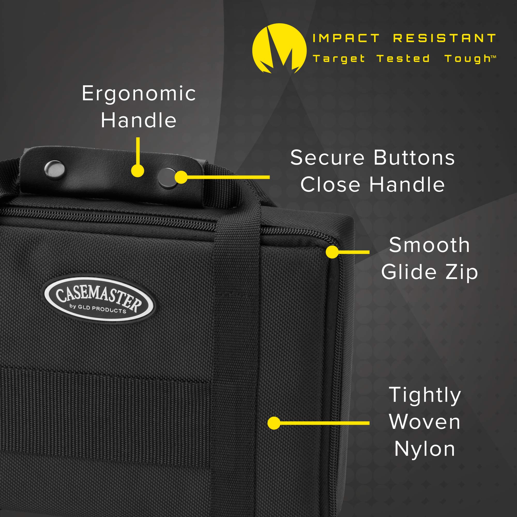 Casemaster plastic storage tubes with lids protecting spare tips and parts