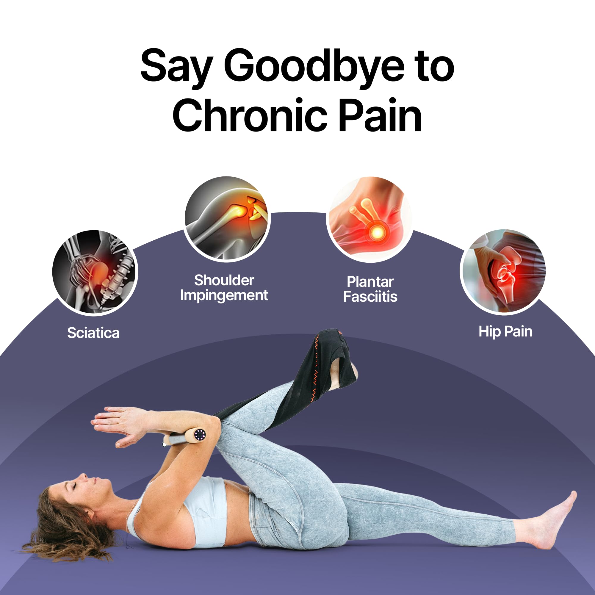 CASTLE FLEXX used seated to perform hamstring stretches and gentle strengthening